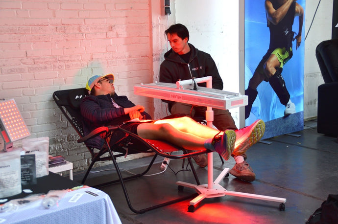 Rood licht therapie Nuvibody Rotterdam Marathon