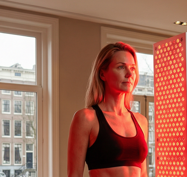 Rood licht therapie voor de neus
