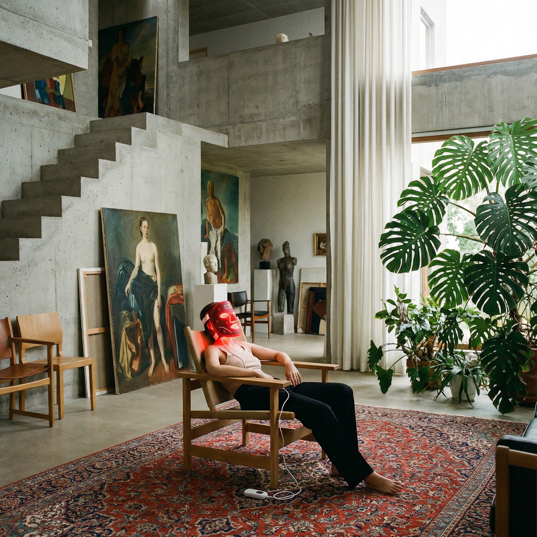 AURA+ Nuvibody® LED Masker + Decolleté Bundel